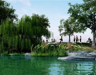 现代 风景 景观