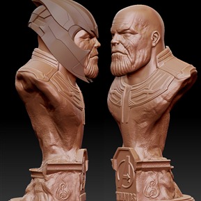 现代 雕像 复仇者联盟