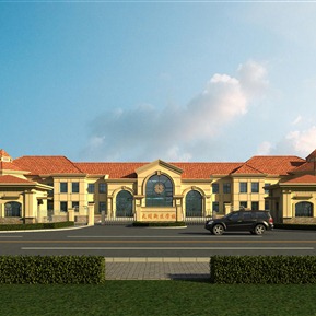 欧式 学校 酒店会所