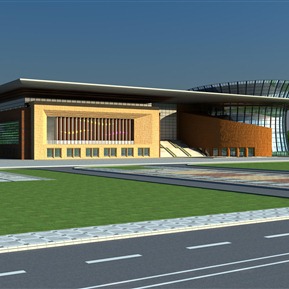 现代 建筑 文化场馆