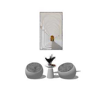 现代 休闲沙发组合 球形懒人沙发