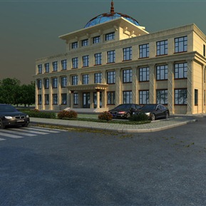 欧式 办公楼 政府办公楼学校宿舍