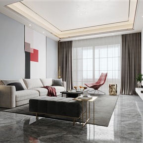 轻奢 客厅
