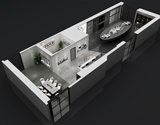现代 展览 展厅