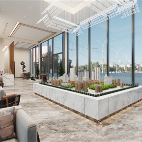 现代 售楼处 售楼部