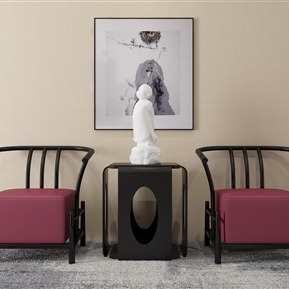 新中式 休闲沙发组合