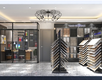 现代 专卖店 瓷砖店铺