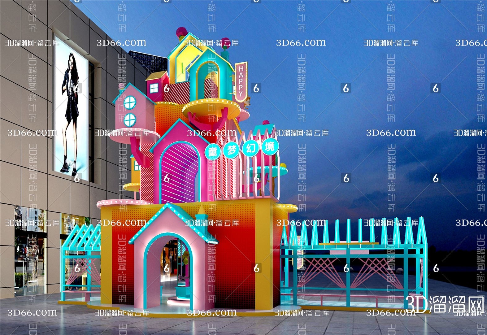 【美陈3D模型下载】-美陈3D模型素材下载_3D溜溜网-花瓣网