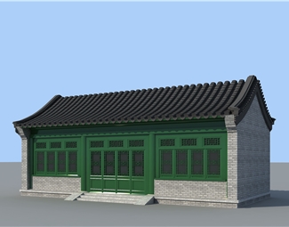 中式建筑房屋