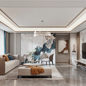 现代 客厅 客厅门厅