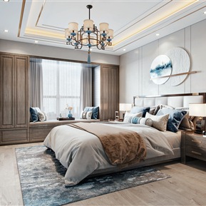 新中式 卧室