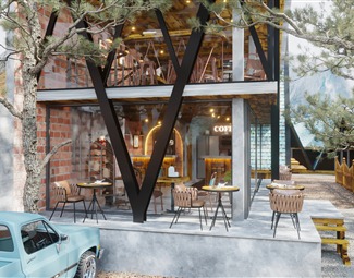 工业LOFT 咖啡店