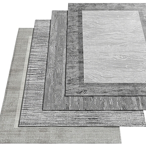 现代 方形地毯 布艺绒毛地毯