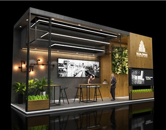 工业LOFT 展览 广交会 展台 展厅 会展 临展 博览会