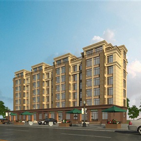 欧式 办公楼 商业办公沿街