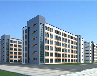 现代高层宿舍建筑3d模型下载