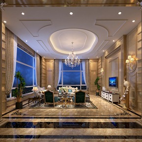 简欧 客厅 古典客厅