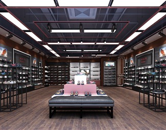 工业LOFT阿迪达斯鞋子专卖店
