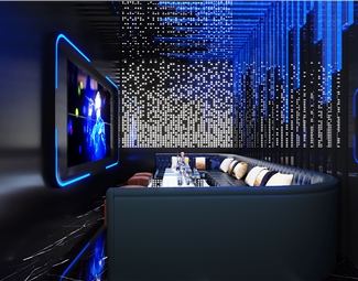 现代 KTV 包房