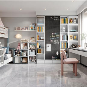 现代 儿童房 儿童房卧室