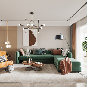 现代 客餐厅 客厅