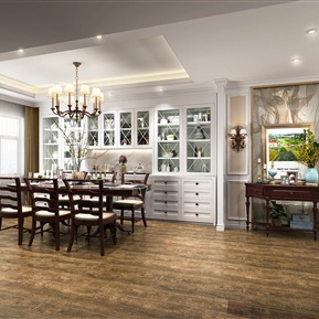 美式 餐厅 客厅餐厅组合