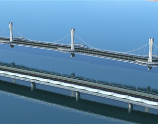 现代跨海大桥