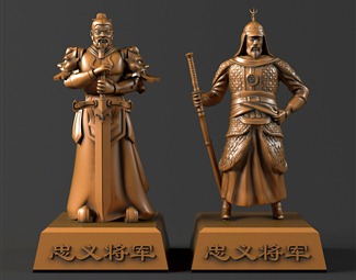 新中式 雕像 将军雕塑