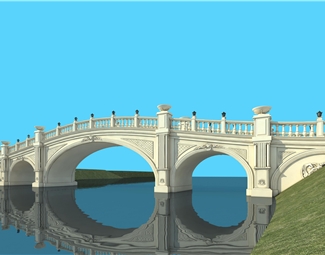 欧式水上公路桥