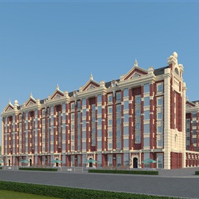 欧式 住宅楼 俄式住宅