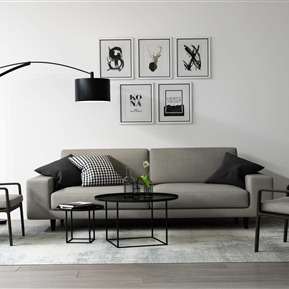 现代 沙发茶几组合  沙发组合