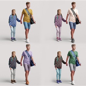 现代 多人 男孩女孩