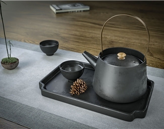 新中式茶具摆件组合