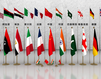 现代 国旗