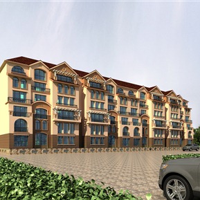 美式 联排别墅 洋房别墅