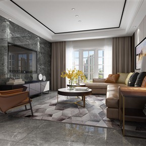 轻奢 客厅