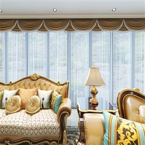 欧式 客餐厅 全景