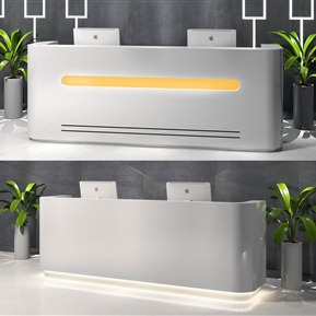 现代 接待台 前台接待台