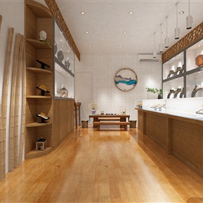新中式 珠宝店 店铺