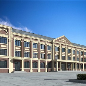 欧式 办公楼 商业办公楼学校政府