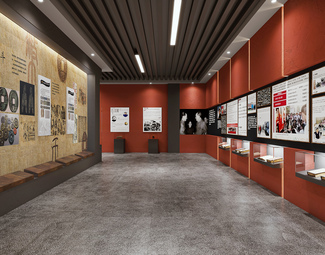 现代 展厅 党建