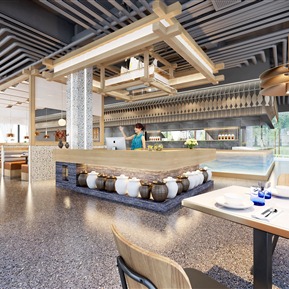 现代 餐厅 海鲜餐厅