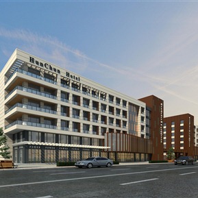 现代 酒店建筑 商业酒店会所