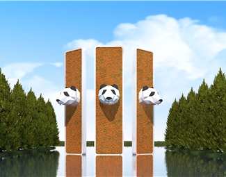 现代广场小品