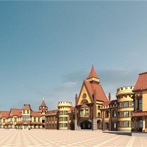 欧式 商业街 俄式商业街