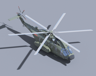 现代军用直升机