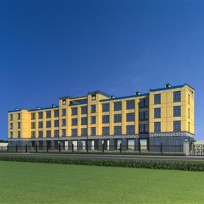 新中式 教学楼 教学楼办公楼