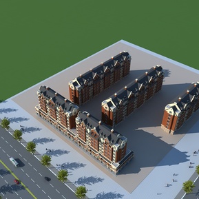 美式 住宅区 住宅