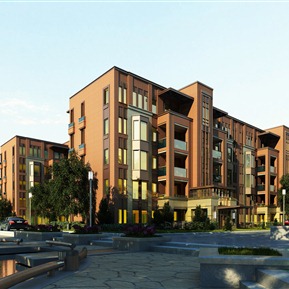 现代 住宅区 住宅