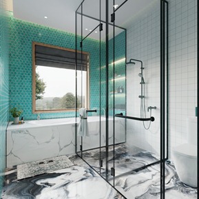 现代 卫生间 卫生间浴室